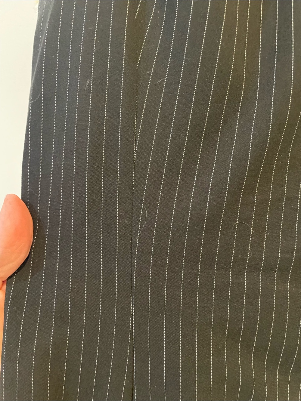 Calvin Klein Black Pinstripe Dress size 14